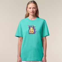Load image into Gallery viewer, Don't Be Hippocritical 🦛 – Embroidered Relaxed T-Shirt