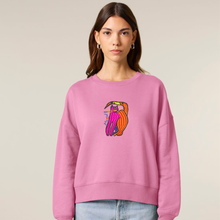 Load image into Gallery viewer, Cat - MEOW! - The women's crew neck sweatshirt