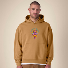 Load image into Gallery viewer, Monkey business 🐵- Embroidered - mid-light unisex relaxed hoodie sweatshirt