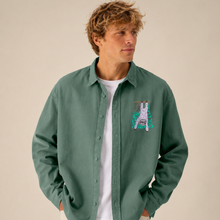 Load image into Gallery viewer, Sloth – Natural Born Chiller – Embroidered Unisex Relaxed Shirt