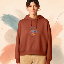 Load image into Gallery viewer, Monkey business 🐵 - Embroidered women's hoodie sweatshirt