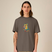 Load image into Gallery viewer, Cheetah – Exist Freely, Exist Loudly 🐆 – Embroidered Relaxed T-Shirt