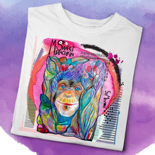 Load image into Gallery viewer, Chimp  ORGANIC COTTON PRINT T-SHIRT
