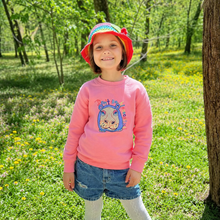 Load image into Gallery viewer, Don't Be Hippocritical 🦛 – Embroidered Kids' Sweatshirt