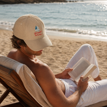 Load image into Gallery viewer, Permanent Holiday⛵ – Embroidered Recycled Polyester Cap