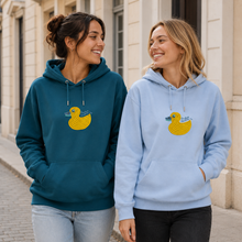 Load image into Gallery viewer, Quack! Quack! 🦆 – Embroidered Unisex Hoodie
