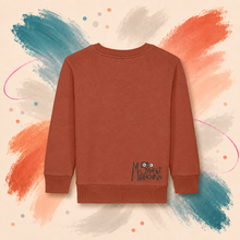 Load image into Gallery viewer, Monkey Business – Mandrill Embroidered Kids Sweatshirt