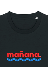 Load image into Gallery viewer, mañana - Embroidered UNISEX T-shirt