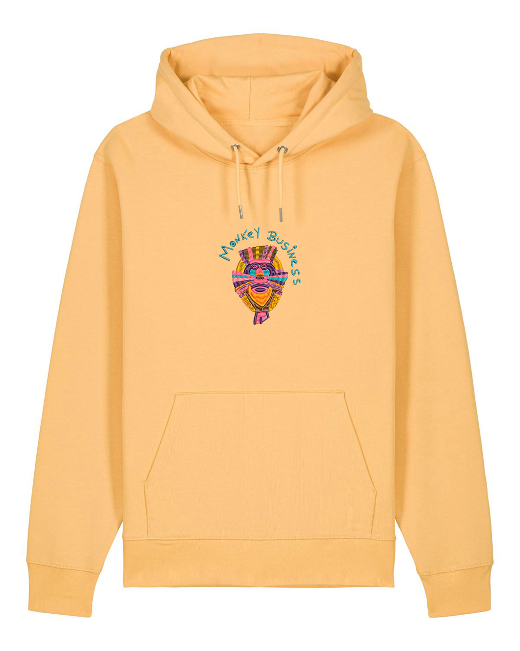 Monkey business 🐵 - Embroidered UNISEX hoodie