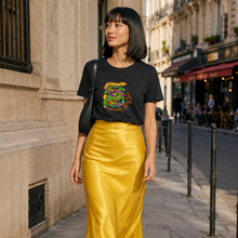 Load image into Gallery viewer, Dragon – Come on Baby, Light My Fire 🐉 – Embroidered Women's T-Shirt