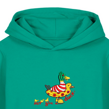 Load image into Gallery viewer, Not Give a Duck 🦆 – Embroidered Kids Hoodie