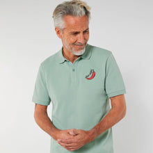 Load image into Gallery viewer, Just chillin' 🌶️- Embroidered UNISEX POLO