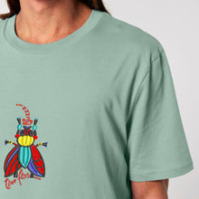 Load image into Gallery viewer, Fly - Buzz...time flies... 🦟- Embroidered unisex T-shirt