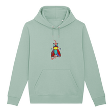 Load image into Gallery viewer, Time Flies 🪰 – Embroidered Unisex Hoodie