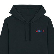 Load image into Gallery viewer, MAKE A...🐟 - Embroidered UNISEX hoodie