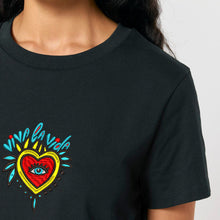 Load image into Gallery viewer, Viva La Vida 🌺 – Embroidered Women's T-Shirt