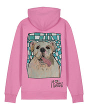 Load image into Gallery viewer, English Bulldog – WOOF! – Printed Unisex Hoodie