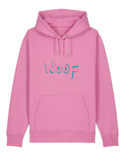 Load image into Gallery viewer, English Bulldog – WOOF! – Printed Unisex Hoodie