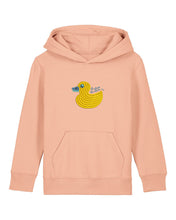Load image into Gallery viewer, Quack, Quack 🦆- Embroidered UNISEX KIDS hoodie
