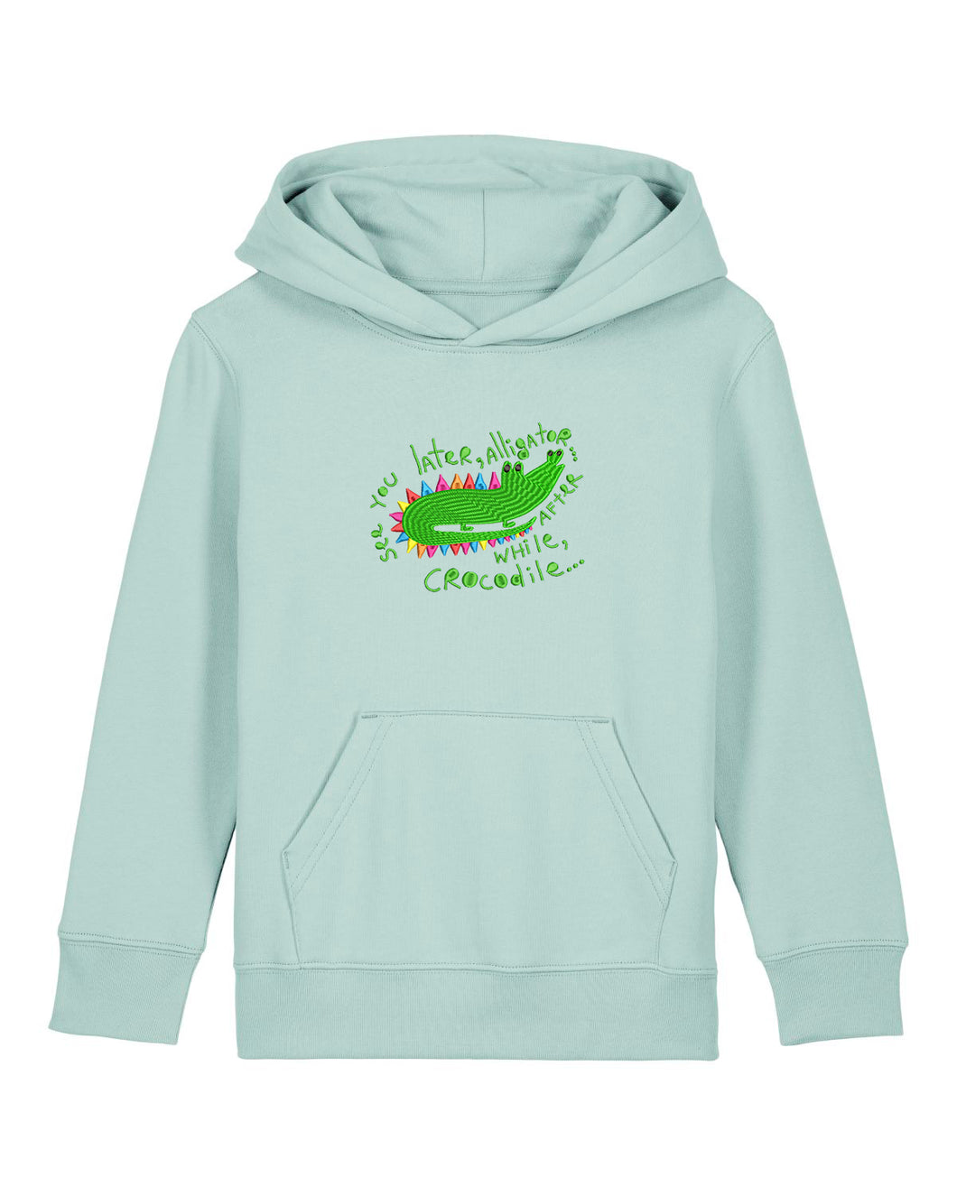 See you later, alligator...🐊- Embroidered UNISEX KIDS hoodie (Copy)