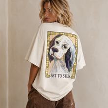 Load image into Gallery viewer, English Setter - SET TO STUN. – Printed Unisex T-Shirt
