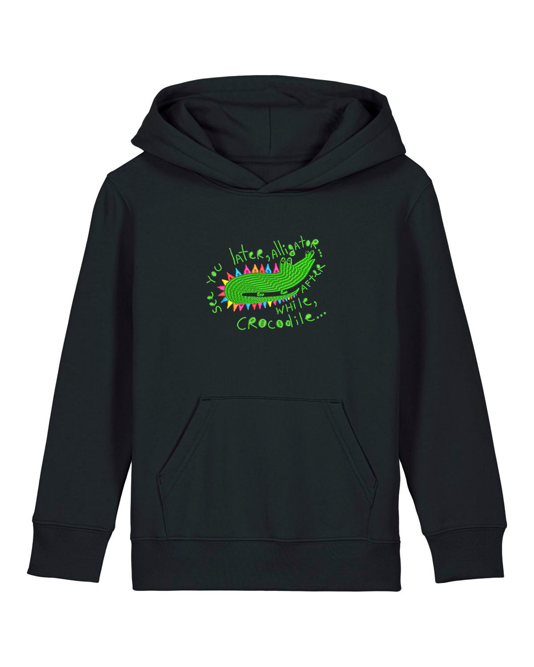 See you later, alligator...🐊 - Embroidered UNISEX KIDS hoodie