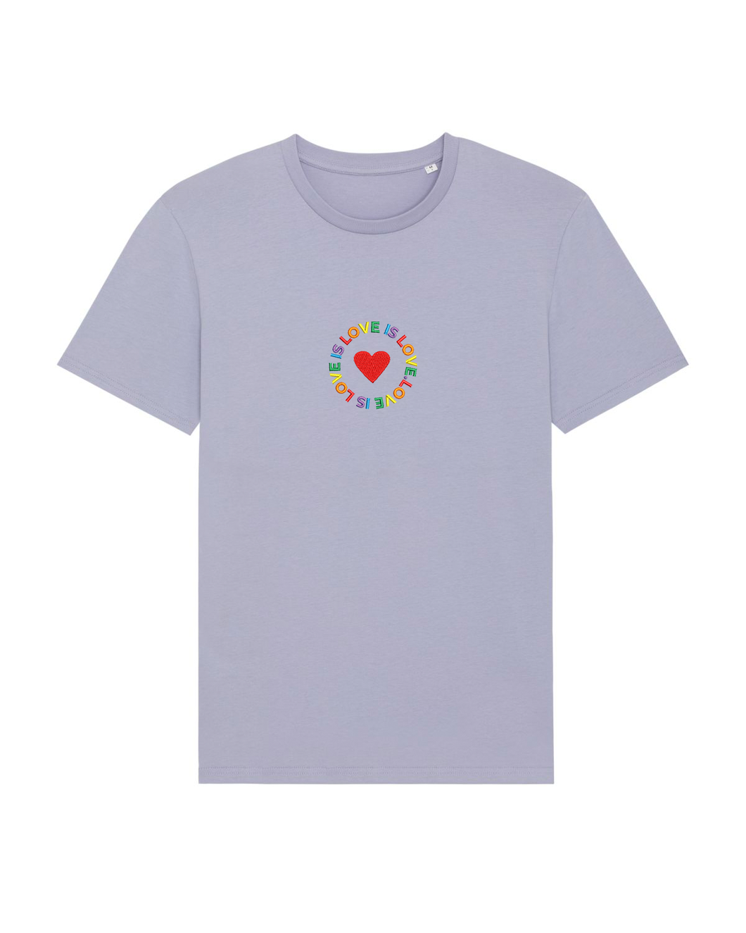 LOVEISLOVE❤️ - organic cotton embroidered unisex T-shirt
