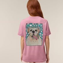 Load image into Gallery viewer, WOOF.English bulldog - Printed unisex T-shirt