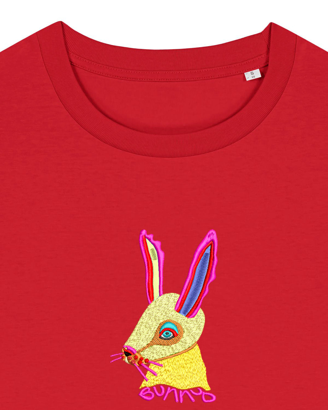 BUNNY 🐰- Embroidered WOMEN'S T-SHIRT