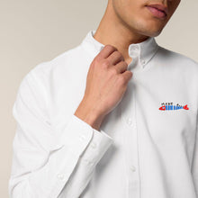 Load image into Gallery viewer, Make A... Fish 🐟 – Embroidered Oxford Shirt