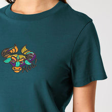 Load image into Gallery viewer, MOO! 🐄 – Embroidered Women's T-Shirt