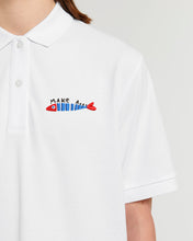 Load image into Gallery viewer, MAKE A...🐟- Embroidered UNISEX POLO