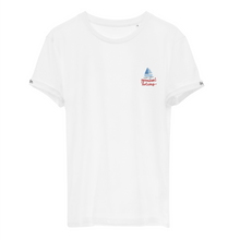 Load image into Gallery viewer, Permanent Holiday ⛵ – Organic Cotton Embroidered Unisex T-Shirt