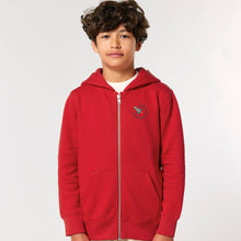 Load image into Gallery viewer, I just need some space! 🚀- Embroidered kids' zip-thru hoodie sweatshirt