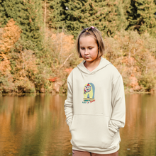 Load image into Gallery viewer, Bear - Let it SNOW 🐻❄️- Embroidered UNISEX KIDS hoodie