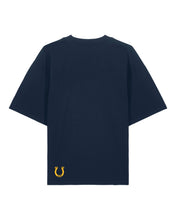 Load image into Gallery viewer, HORSE - Yee Haw!-The Unisex Oversized High Neck T-Shirt - Embroidered