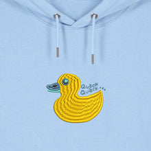 Load image into Gallery viewer, Quack! Quack! 🦆 – Embroidered Unisex Hoodie