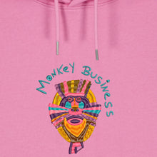 Load image into Gallery viewer, Monkey business - Embroidered UNISEX hoodie