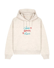 Load image into Gallery viewer, Ciao AMORE Ciao ❤️ - Embroidered women's hoodie sweatshirt