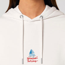 Load image into Gallery viewer, Permanent Holiday ⛵ – Embroidered Unisex Hoodie