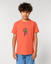 Load image into Gallery viewer, FREE AS A BIRD. 🦜- Embroidered kids tshirt
