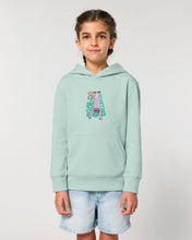 Load image into Gallery viewer, NATURAL BORN CHILLER...- Embroidered UNISEX KIDS hoodie
