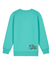 Load image into Gallery viewer, NATURAL BORN CHILLER... Embroidered kids' crew neck sweatshirt