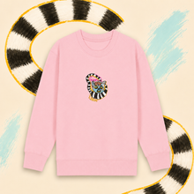 Load image into Gallery viewer, Lemur L'Amor 🐒 – Embroidered Kids Sweatshirt