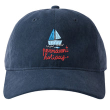 Load image into Gallery viewer, Permanent Holiday ⛵– Embroidered Corduroy Cap