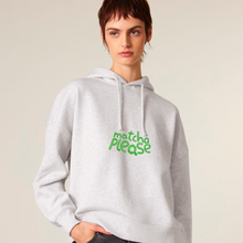 Load image into Gallery viewer, Matcha please - Embroidered women's hoodie sweatshirt