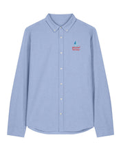 Load image into Gallery viewer, Permanent Holiday ⛵ – Embroidered Oxford Shirt