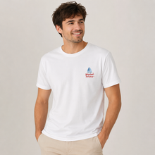 Load image into Gallery viewer, Permanent Holiday ⛵ – Organic Cotton Embroidered Unisex T-Shirt