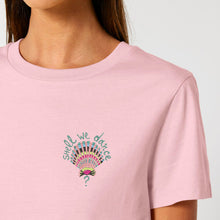 Load image into Gallery viewer, Shell We Dance 🐚 – Embroidered Women's T-Shirt