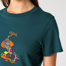 Load image into Gallery viewer, Sssmile Cobra 🐍 – Embroidered Women's T-Shirt
